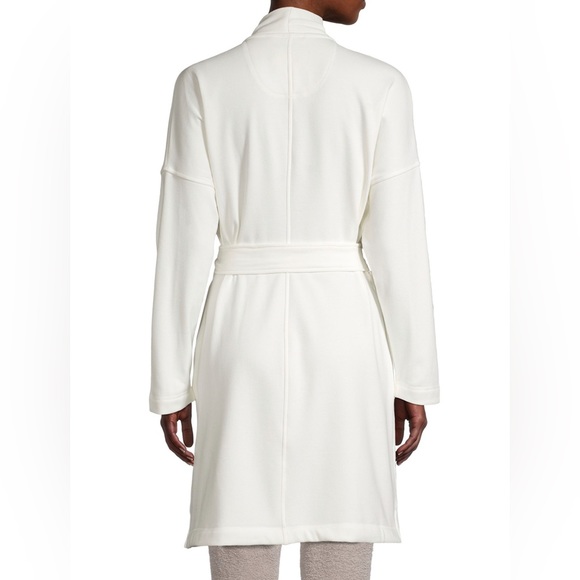 🎉HP🎉New! UGG Double Knit Brushed Fleece Braelyn Il Robe Cream Women's Size XL🤍 - Picture 10 of 16